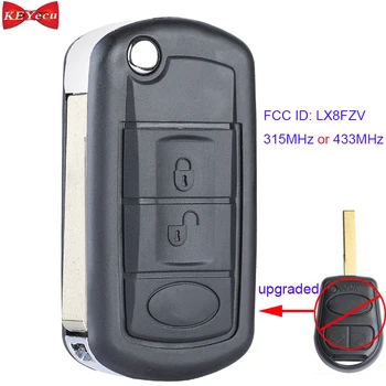 

KEYECU for Land Rover Range Rover 2002 2003 2004 2005 2006 Upgraded Remote Fob 315MHz/ 433MHz FCC ID: LX8FZV