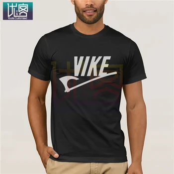 

VIKE T-Shirts Men Women Viking Thor Axe T-Shirt The Vikings Ragnar Lothbrook Rollo Norse Norway Thor Lagertha Black Tshirt