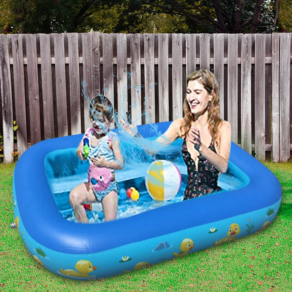 

1PC Summer Thickened Inflatable Swimming Pool Family Kids Children Adult Play Bathtub Outdoor Indoor Water Swimming Pool