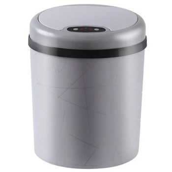 

9L Automatic Sensor Dustbin Smart Sensor Trash Can Induction Waste Bin Pp Plastic Eco-Friendly Dustbin Household Trash Bin