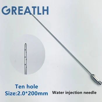 

High quality 1PCS Stainless Steel Ten hole Water Injection Needle Plastic Surgery Beauty tools