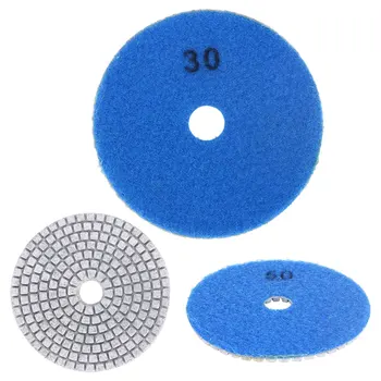 

100MM Marble Polishing Pads Polished Wafer For Granite Concrete Stone Useful