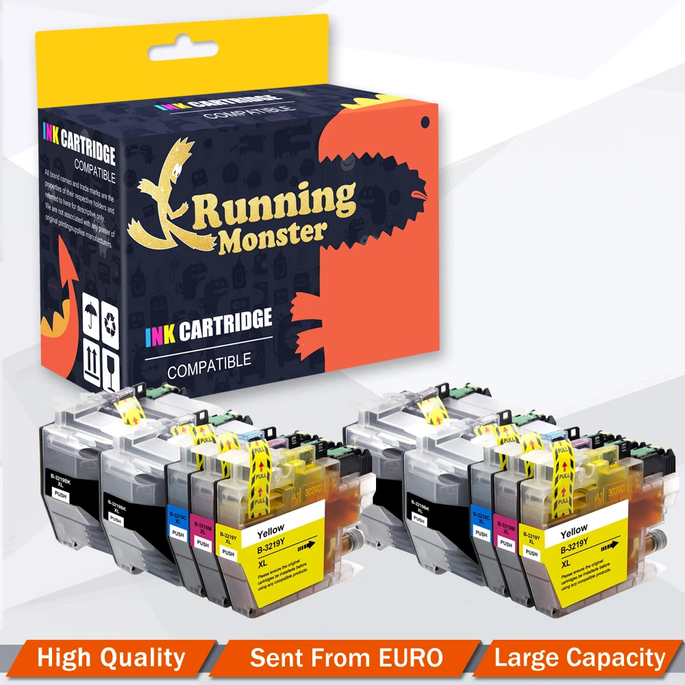 

10x LC3219 Compatible for Brother LC3219XL Ink Cartridges for Brother MFC-J5330DW MFC-J5335DW MFC-J5730DW MFC-J5930DW MFC-J6530