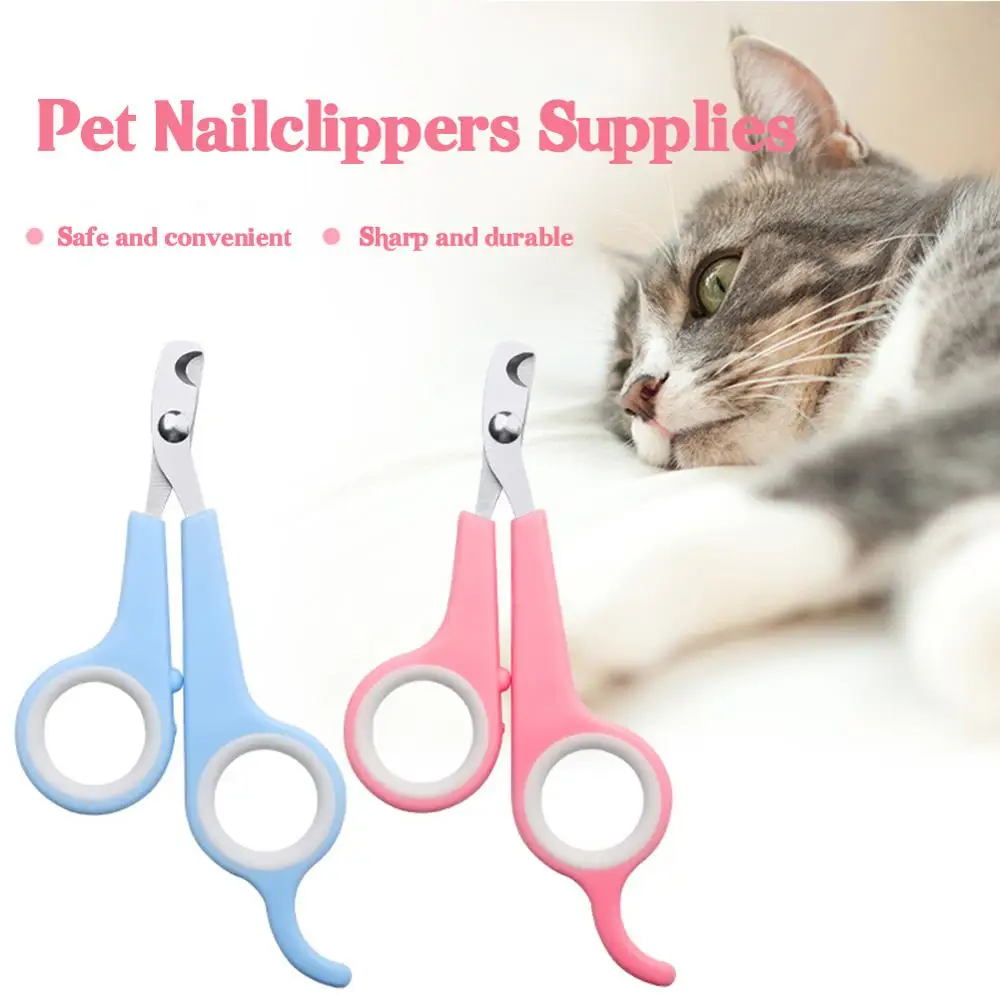 Professional Pet Nail Clippers Dog Cat Stainless Steel Two color Labor Saving Nail Clippers