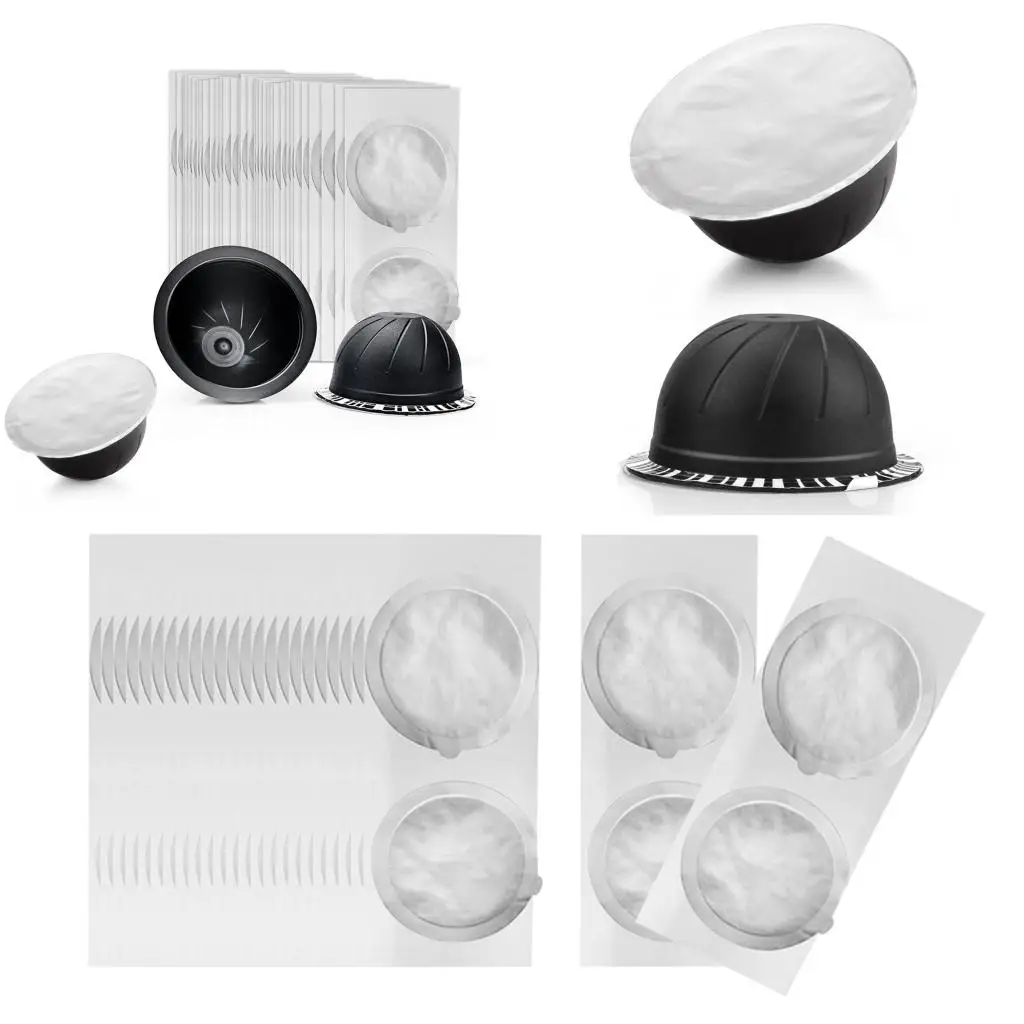 Aluminum Espresso Lids Foil Seals Reusable Filters Only Compatible with  62mm in Diameter