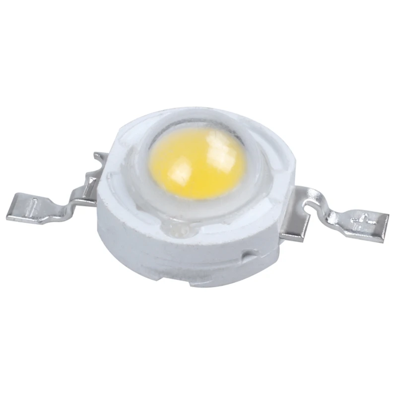 10 Pieces High Power 2 Pin 3W Warm White LED Bead Emitters 100-110Lm | Освещение