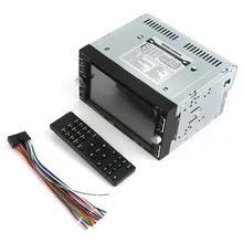 6205 2Din 6,2 дюймов Автомобильный Стерео DVD CD MP3 плеер в тире Bluetooth для Ipod Авто HD ТВ Радио Видео аудио камера Парковка автомобиля MP3