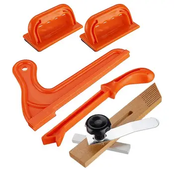 

Woodworking Tools 5 Sets Of Plastic Table Saw Pusher Push Block And Stick Package for use on routers, jointers and table saws