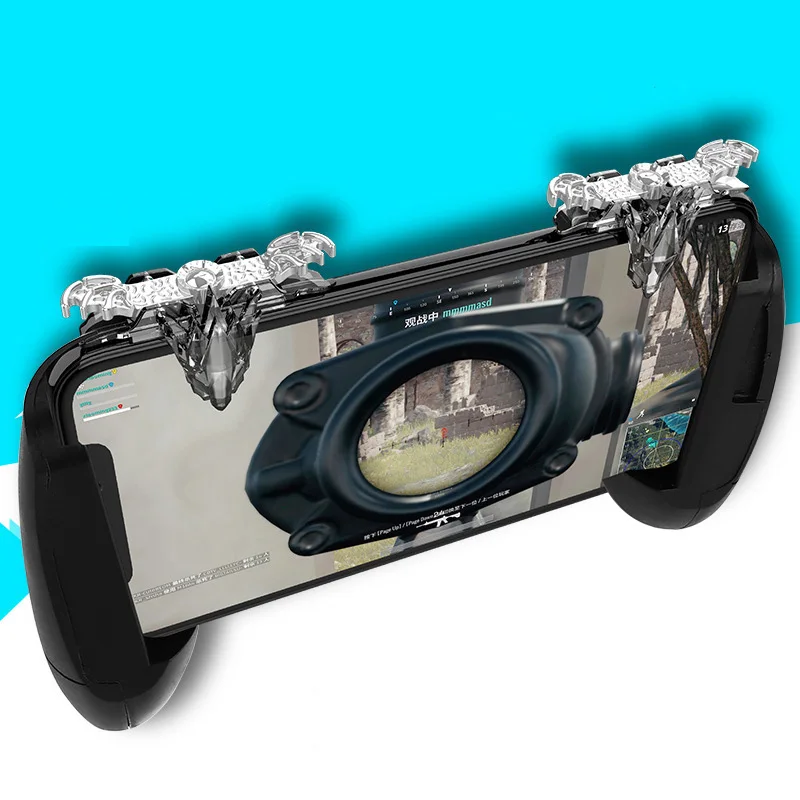 Джойстик для джойстика PUBG Joypad Trigger Fire Button Aim L1 R1 Key L1R1 Shooter контроллер для PUBG игра для мобильного телефона Pad - Цвет: Color 6