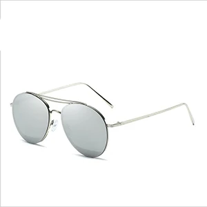 Женские солнцезащитные очки в винтажном стиле; очки gafas de sol mujer oculos feminino; солнцезащитные очки для женщин - Цвет линз: Серебристый