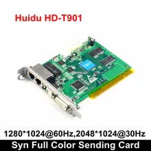 HD-T901 синхронизация Huidu полноцветная отправка карты работа с HD-R512 HD-R5018 приемная карта HDMI вход