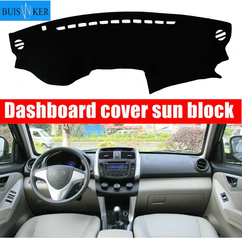 

For lifan X60 2011 2012 2013 2014-2016 Dashboard Cover Sun Shade Non-slip Dash Mat Pad Carpet Car Stickers Interior Accessories