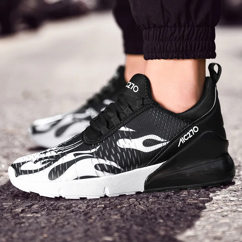 

MEN'S SHOES 2019 Autumn And Winter New Style Fashion Lightweight Flames Casual Shoe Breathable Athletic Shoes