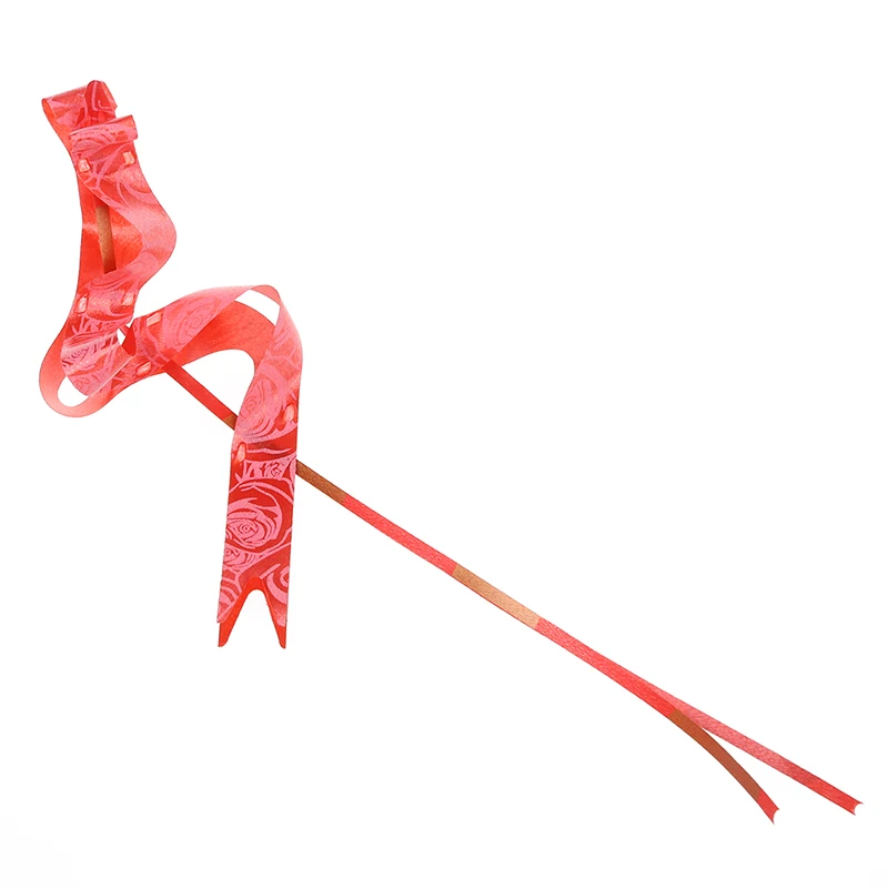 

LIXF Bowtie Print Red Wedding Decoration Gift Wrap Pull Bow Ribbons 20 pcs