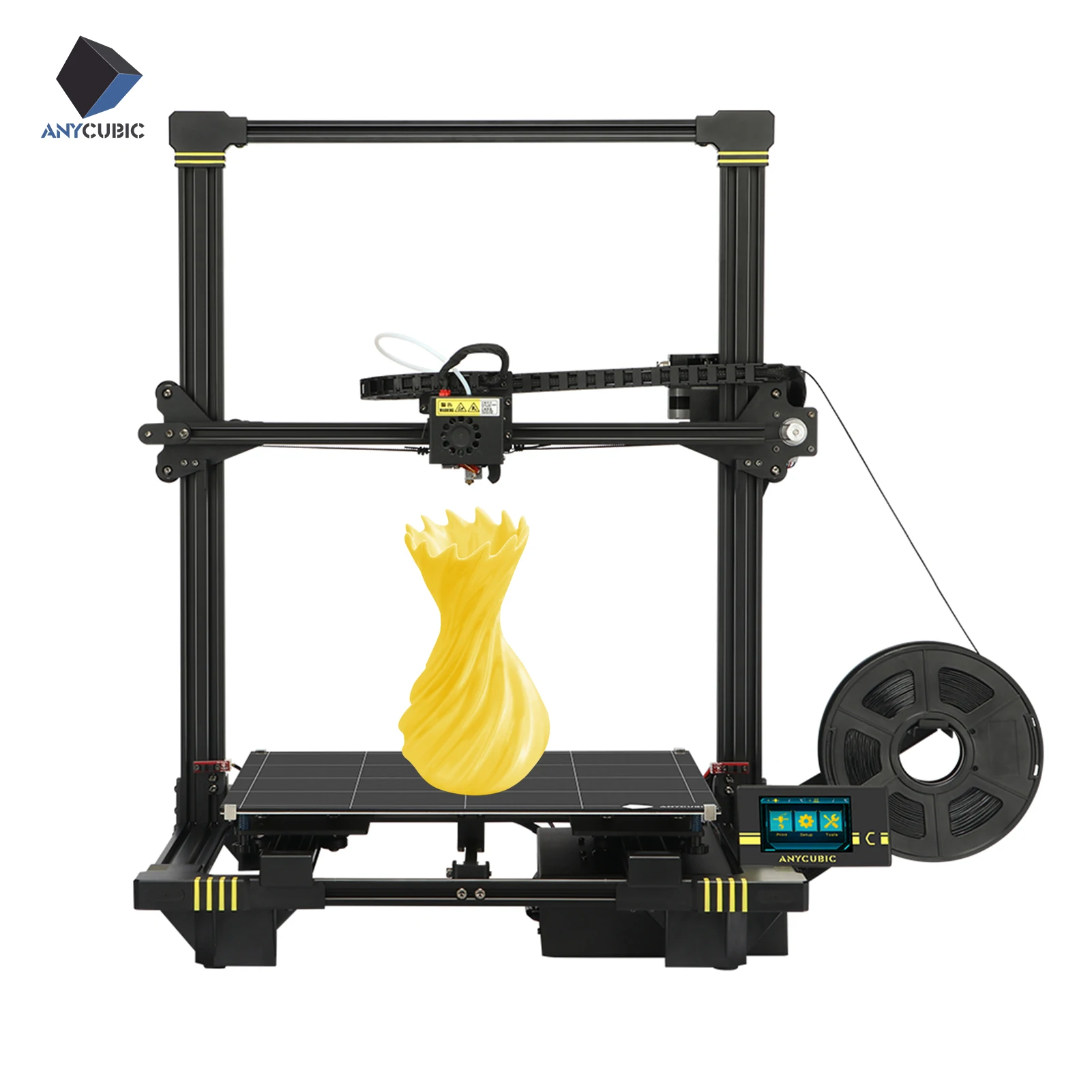 AnyCUBIC-大型3Dプリンター,400x400x450mm,tftタッチスクリーン