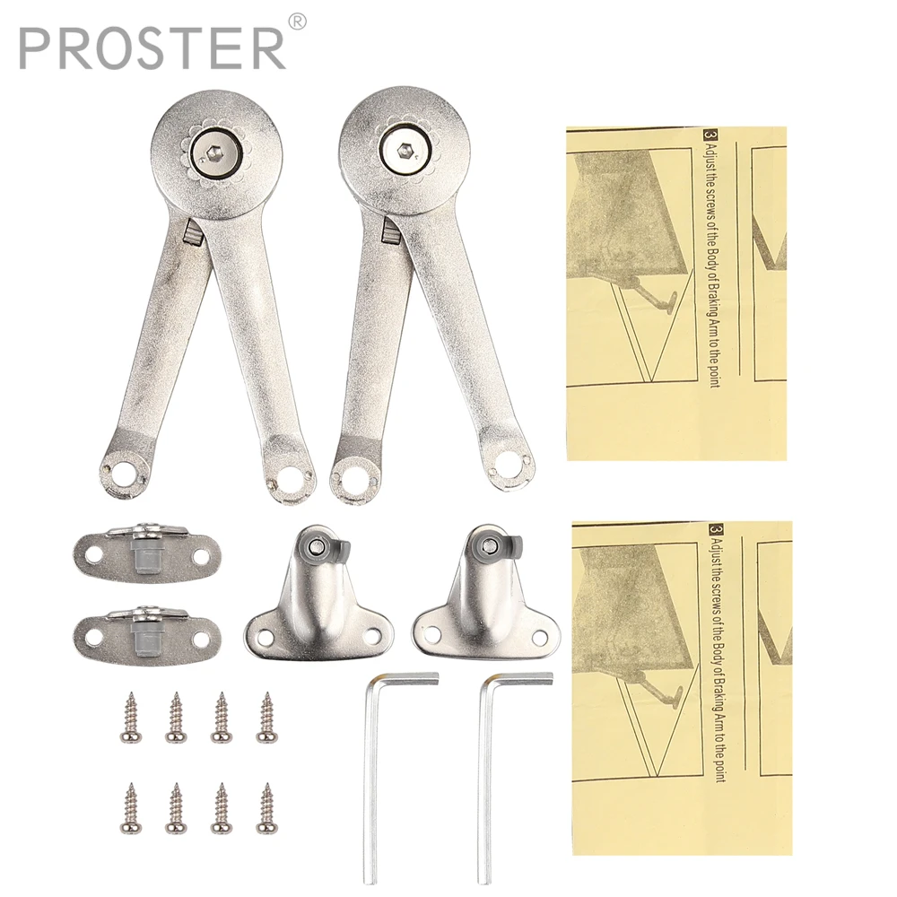 PROSTER 2 шт. для свободной остановки механическая опора шарнир подвижная штанга