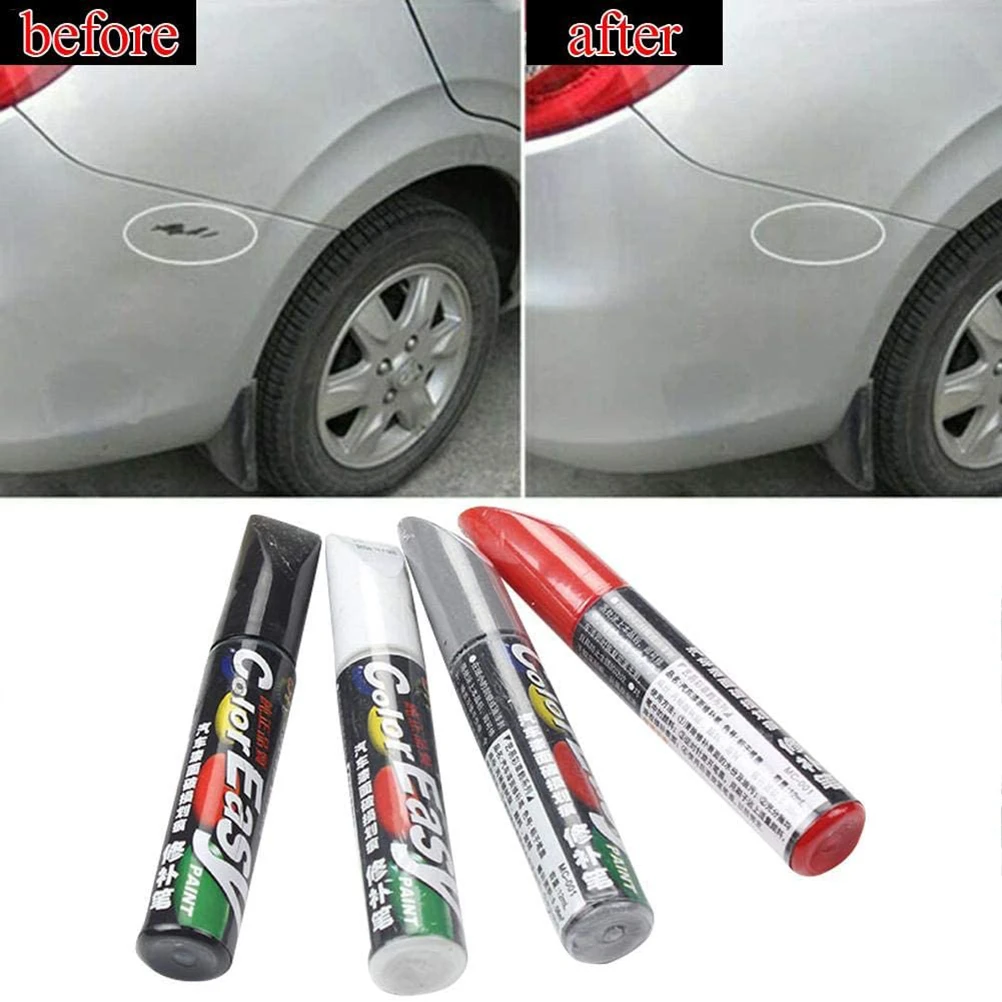 10ml 4 Colors Car Touch Up Paint Car Touch Up Pen Varnish Touch Up Pens Scratch Repair Touch Up Paint Repair Artifact Pens Aliexpress