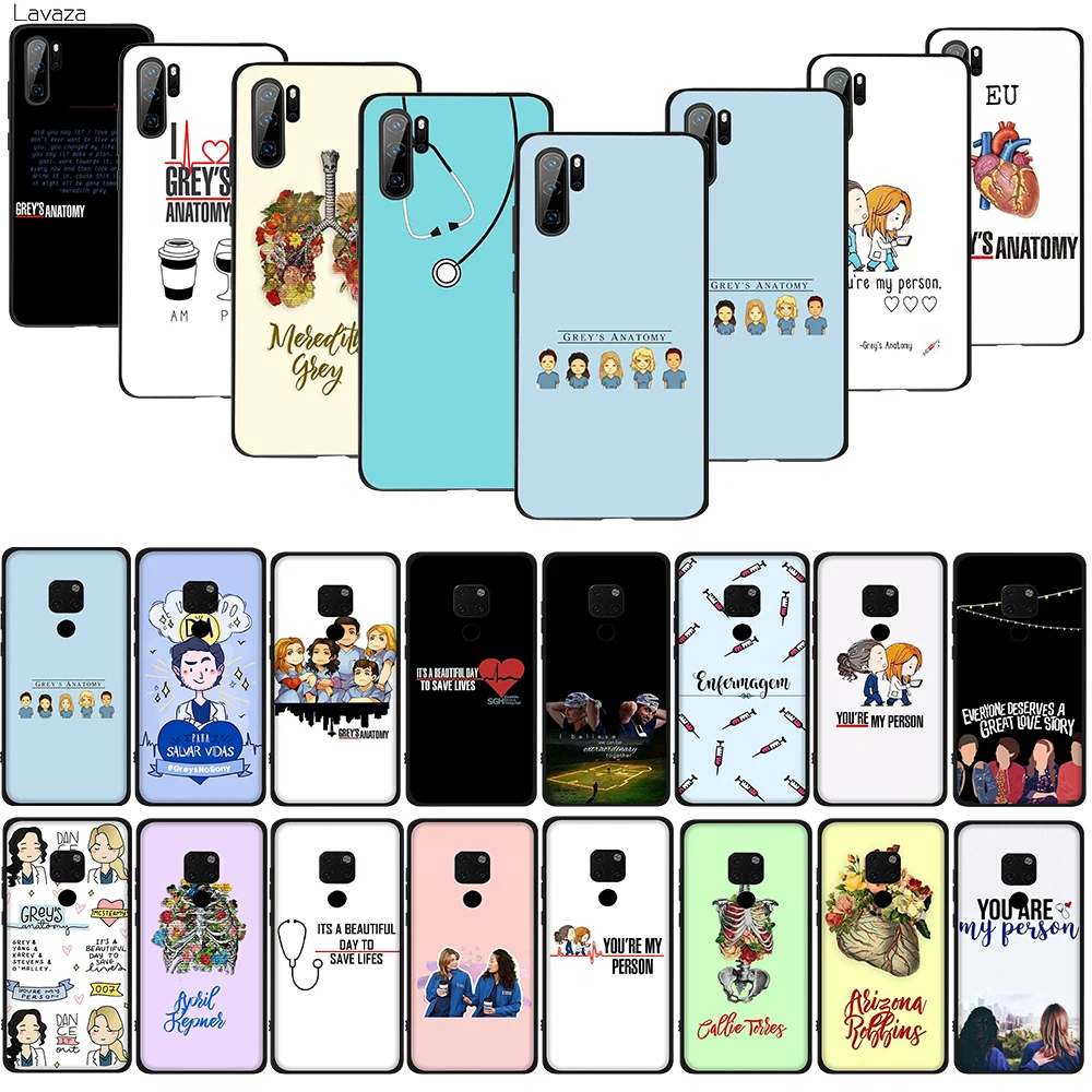Мягкий чехол Lavaza GREYS Anatomy Merder из ТПУ для huawei Honor view 20 9x Pro P smart Z Plus P20Lite mate 30 Lite |