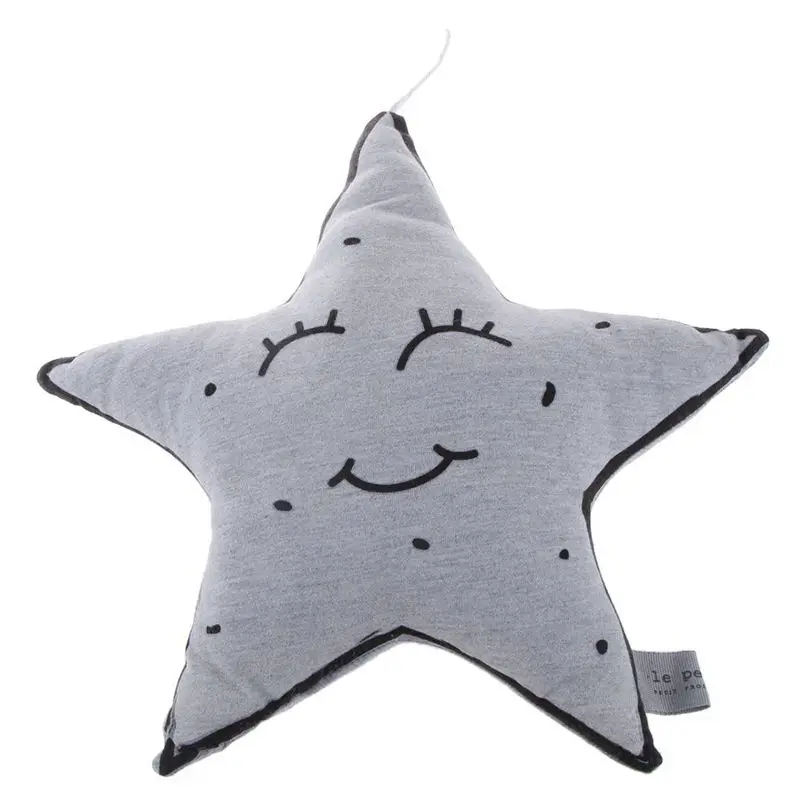 Подушка яркая подушка в форме ткани кукла удобная и эластичная Подушка украшение-звезда, один размер