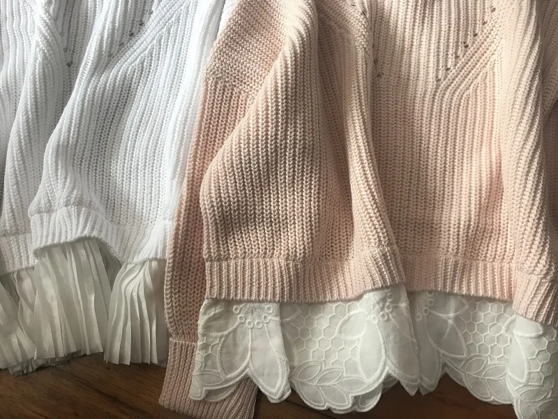 

W Europe And America Spring And Autumn Ethnic-Style Joint Long Sleeve Loose-Fit Pullover CHILDREN'S Sweater