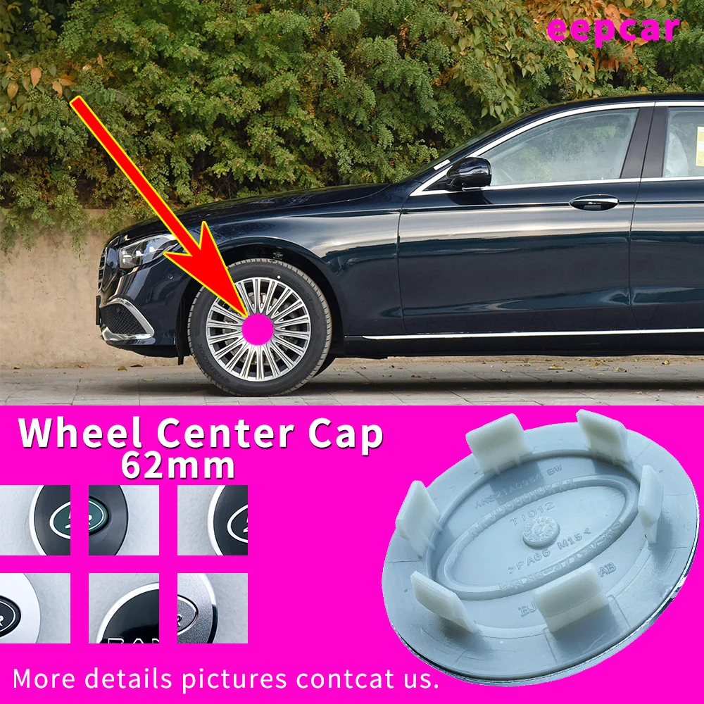 4PCS 62mm Black Car Wheel Center Hub Caps Cover Emblem Logo For LR2 LR3 LR4 Sport Evoque Freelander 2 Discovery 4 Accessories | Автомобили