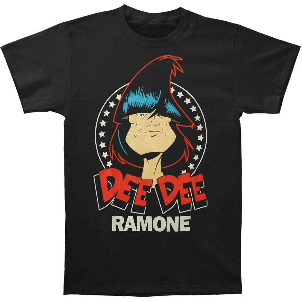 Dee Ramone мужская Тонкая облегающая футболка черного цвета больше размеров и цветов