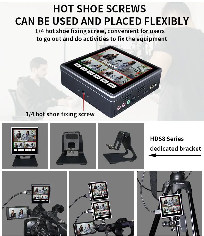 ο DeviceWell HDS8102 2 * HDMI ȣȯ + LCD  ó, 2 ȣ Է , HDS ø 1 ȣ  