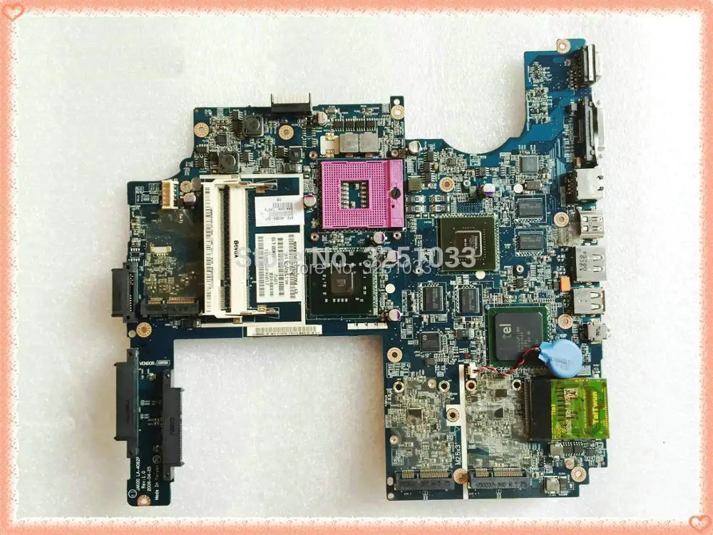 480365 001 аккумулятор большой емкости LA 4082P для HP DV7 Материнская плата ноутбука G96 630 A1