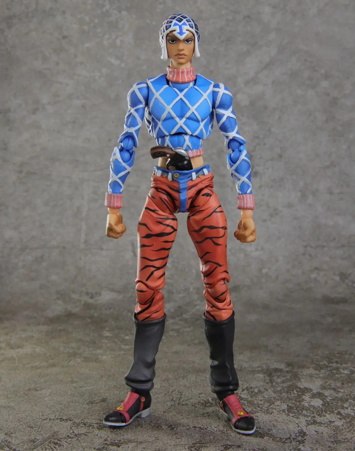 Original Medicos Super Action Statue Jojo's Bizarre Mista Action Figure Model 16cm Action