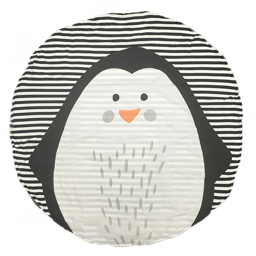 penguin 90 см для новорожденных ползание младенца коврик Детские Коврики для игр коврики для животных хлопковый коврик для альпинизма Коврики для пола детская комната мягкие спальные покрывала - Цвет: penguin