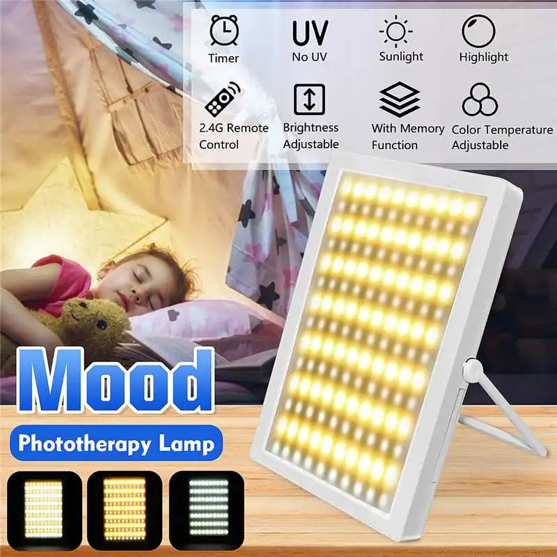 SAD Therapy Lamp 3 Modes Phototherapy Light SAD Phototherapy Light