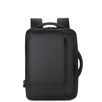 

Classical Black color fashion men oxford travel backpack outdoor Laptop Bag Vintage School Bag for male 200823-25