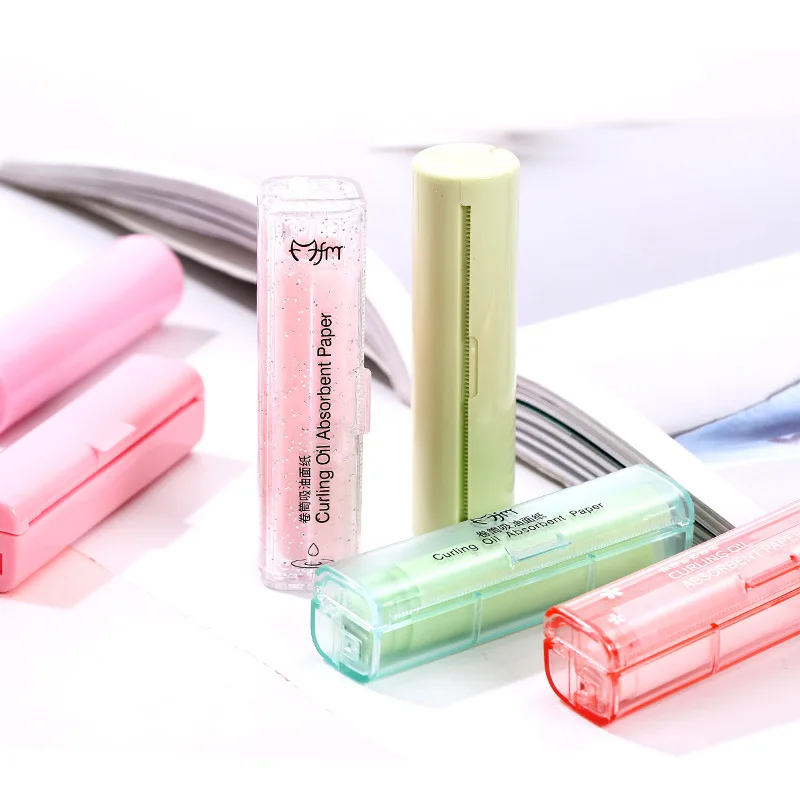 Facial Oil Blotting Sheets Paper Cleansing Face Oil Control Absorbent Paper Beauty Makeup Tools Roll-type Convenient Roller 5M