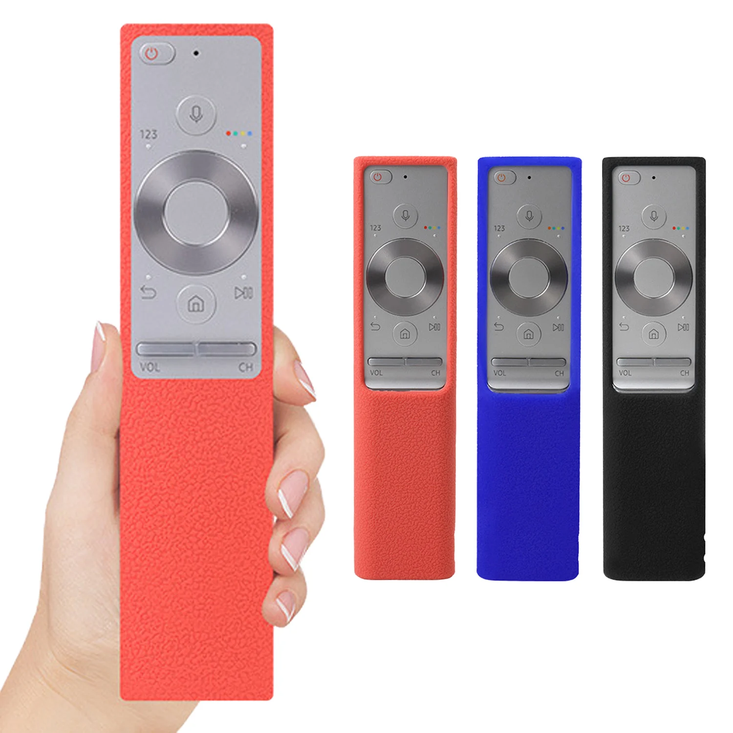 Мягкий силиконовый чехол для пульта дистанционного управления Vococal, защитный чехол для samsung tv QLED BN59-01265A, BN59-01274A пульт дистанционного управления