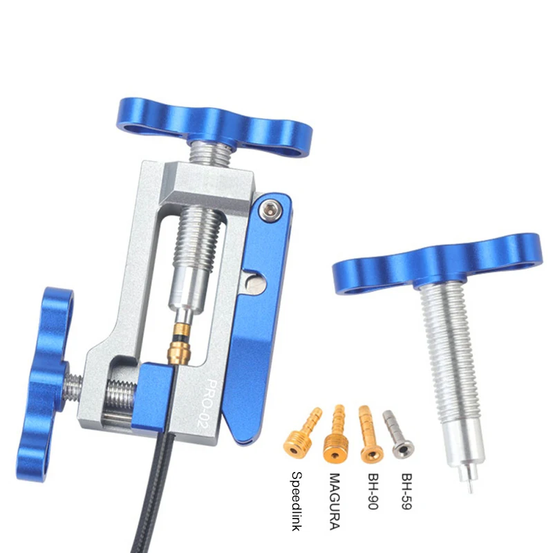 

Bike Repair Tools Oil Bleed Pipeline Connector Head Bike Oiling Needle Inserting Aid Tools Oil Needle Push Bike Maintenance Tool