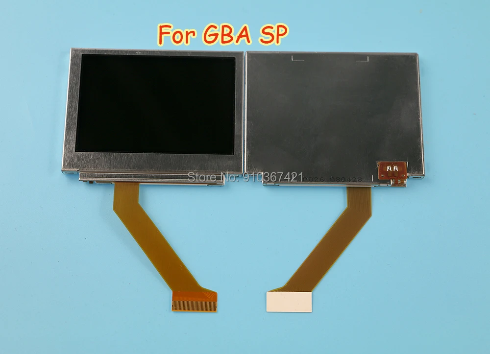 

1pc Original new LCD Screen For Game Boy Advance SP for GBA SP LCD Screen Backlit Brighter Highlight AGS-101 Replacement