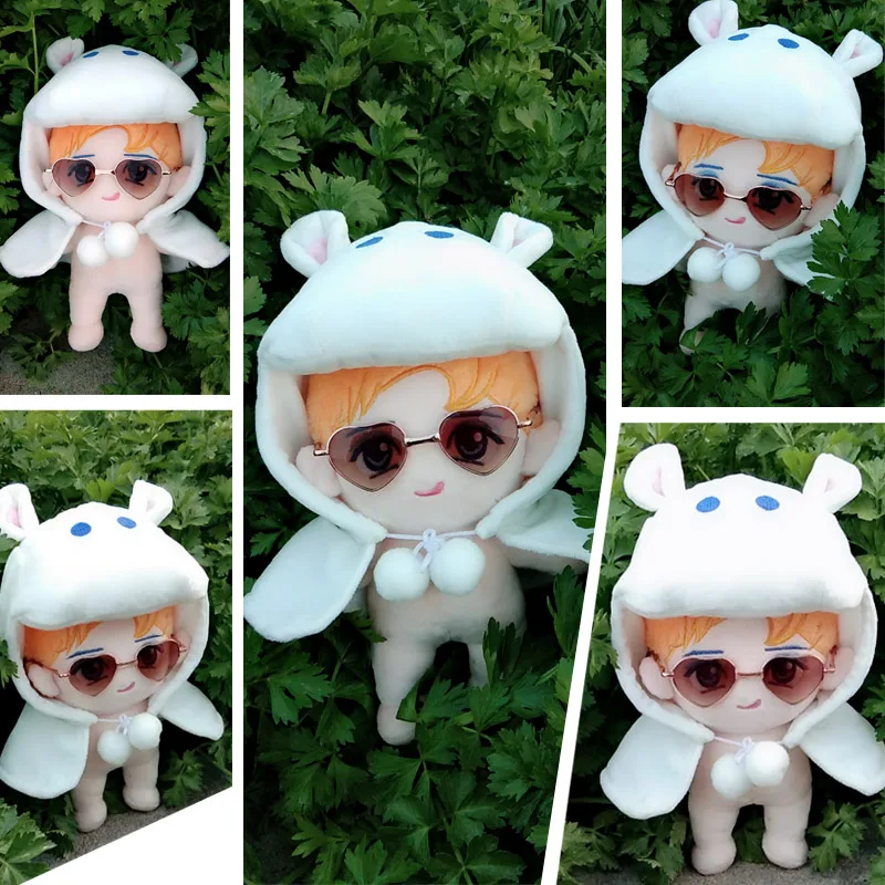 [MYKPOP] кукла KPOP (без куклы) милая Пижама медведь/плащ с капюшоном одежда коллекция