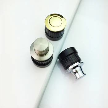 

Embedded Furniture Handles Knobs Telescopic Spring Shake Knobs Invisible Hidden Classical Light Pull Tatami Cabinet Handle