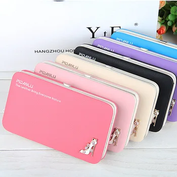 

Zipper Wallet Leather Flip Stand Fashion Case Cover Mobile Phone Bag
