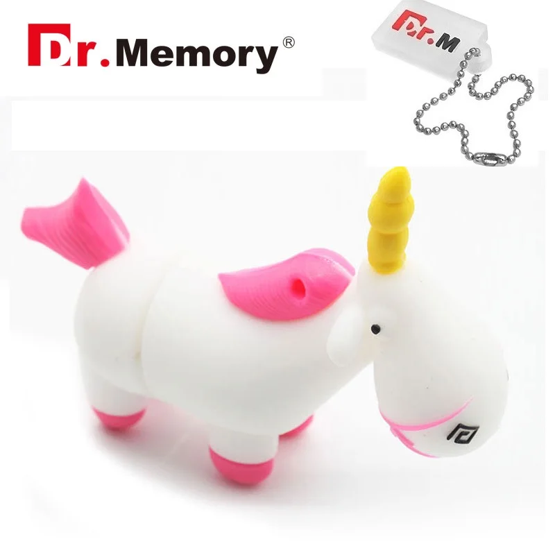 Dr. memory USB флеш-накопитель Миньоны 16G/8G/4G/2G U диск горячая Распродажа флеш-накопитель memoria stick Единорог Миньон Флешка usb flash