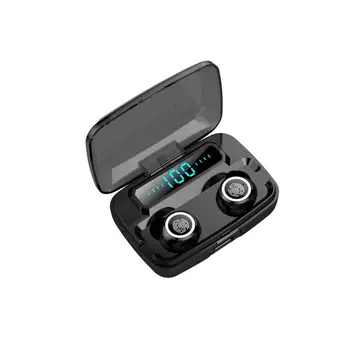 

Twins Earphone With LED Digital Display Touch 5.0 Waterproof Wireless Charge Bluetooth for Iphone ipad xiaomi mp4 samsung huawei
