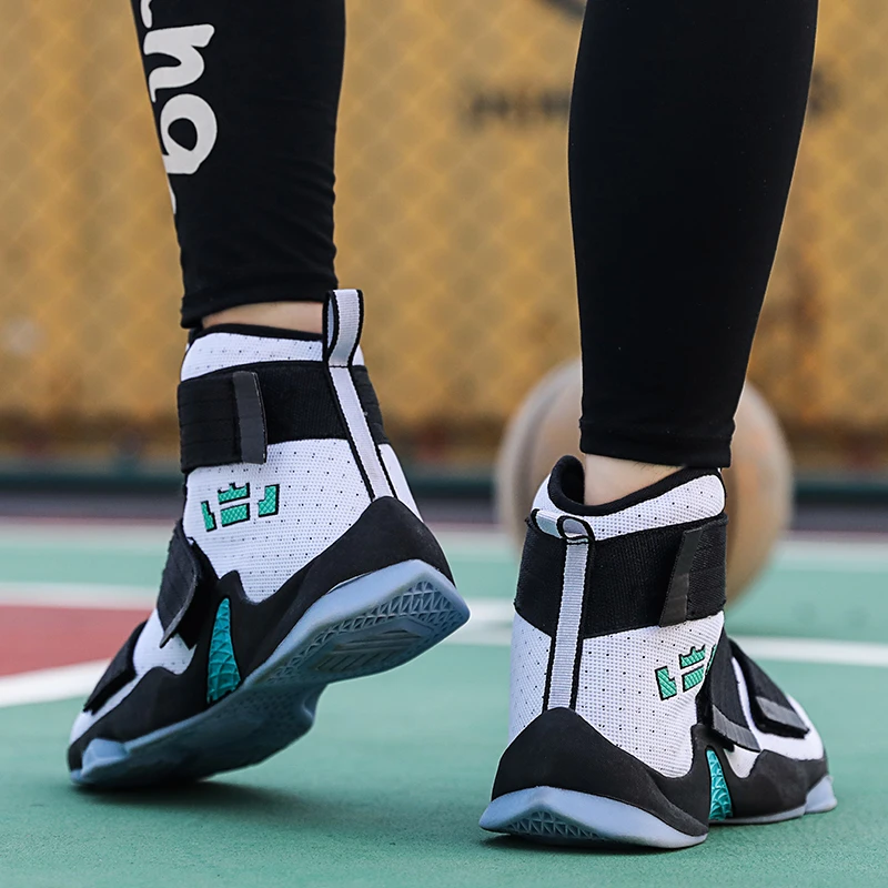 Новая мужская баскетбольная обувь; zapatillas hombre Deportiva Lebron; дышащие мужские Ботильоны; баскетбольные кроссовки; спортивная обувь