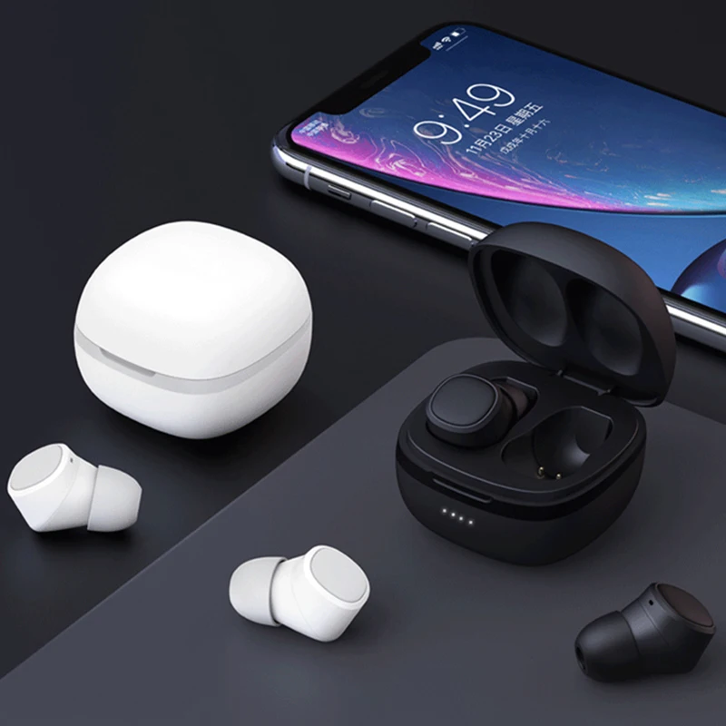 Bluetooth наушники T1X TWS AAC & SBC мини Беспроводные стереонаушники IPX6 водонепроницаемые