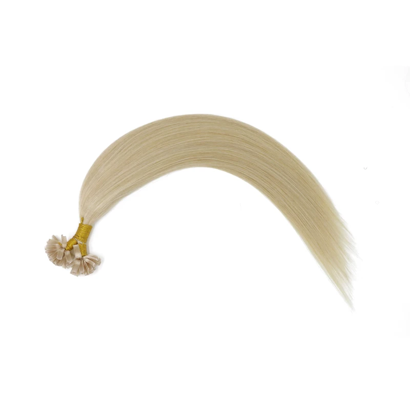 Sindra U Tip волосы для наращивания Цвет#60 светлый цвет в упаковке 50 г 100 г remy волосы для наращивания предварительно скрепленные волосы для наращивания
