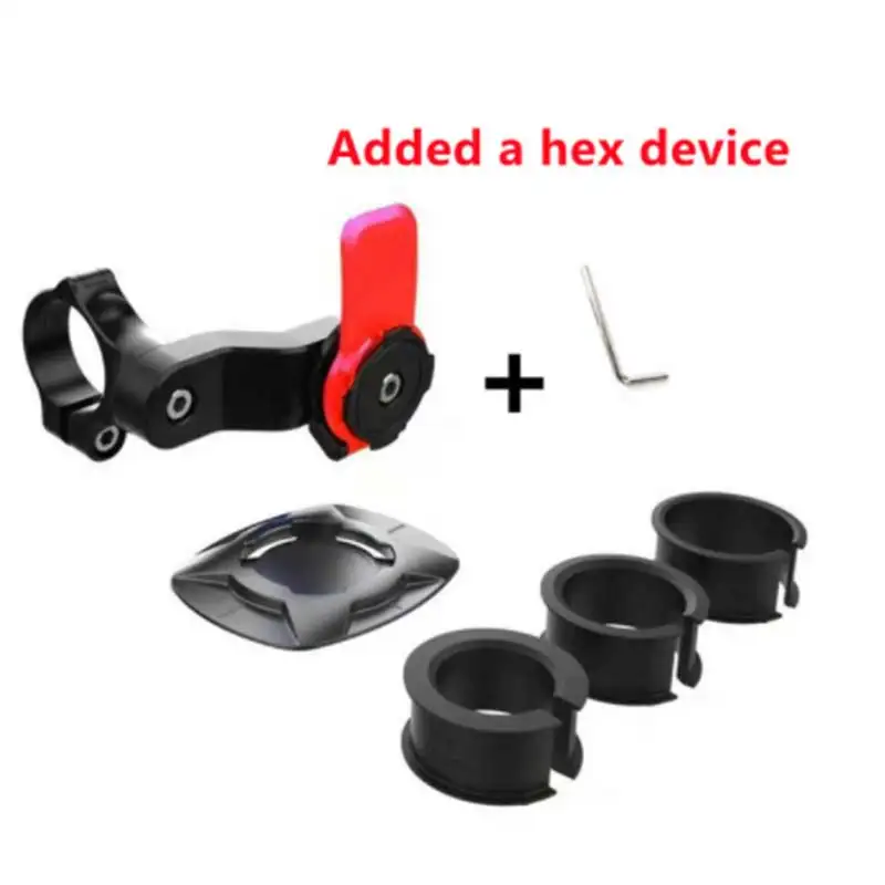 cell phone holder for car Quick Lock Motorcycle Bike Phone Holder Stand Adjustable Support Moto Bicycle Handlebar Mount Bracket For Xiaomi iPhone mobile holder