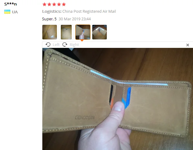 G111 men wallets