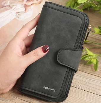 

Gir Women Clutch Leather Wallet Long Card Holder Phone Bag Case Purse Handbags