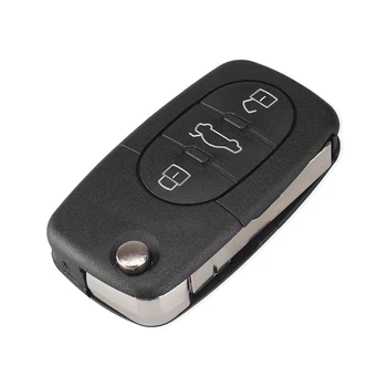 Chiave telecomando per  Audi A3 A4 A6 A8 TT Quattro CR2032 Fob Blank