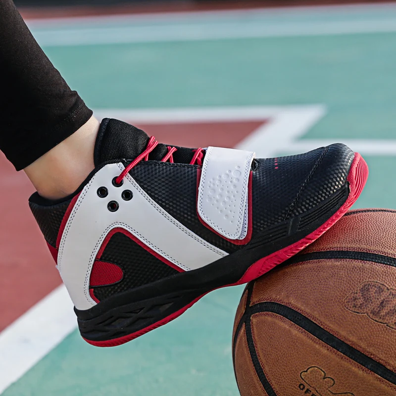 

Lightweight and comfortable men's shock-absorbing basketball shoes mesh breathable large size basketball shoes sneakers