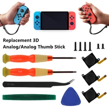 3D Analog Joy con Joystick Replacement Gamepad Thumb Stick for Nintendo Switch NS Joystic JoyCon Repair Tool
